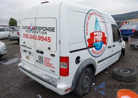 2013 Ford Transit Connect Xlt from USA, damaged, VIN NM0LS6BN3DT143206